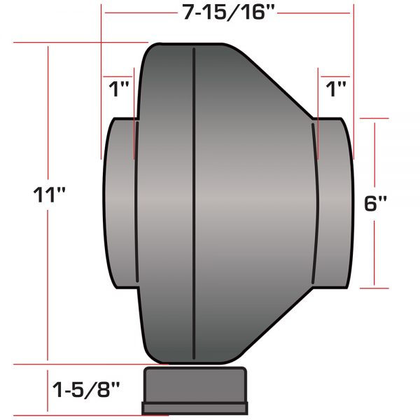 Hurricane inline 6" - image 3