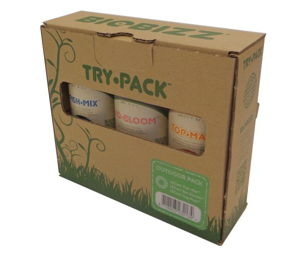 Bbtpoutdoor 1 - biobizz try-pack outdoor, pack of 3 (250 ml ea)