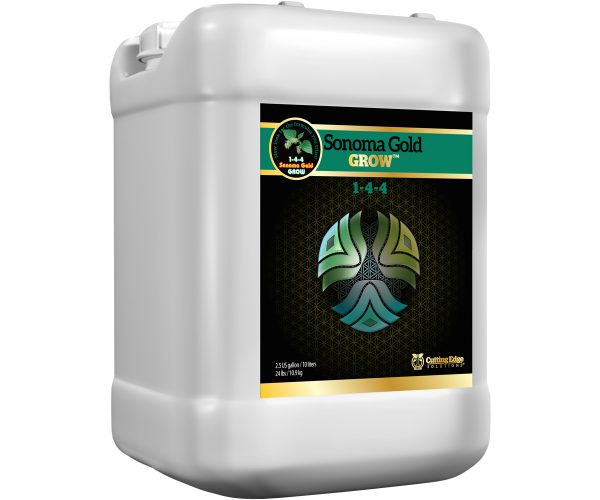 Ces3320 1 - cutting edge solutions sonoma gold grow, 2. 5 gal