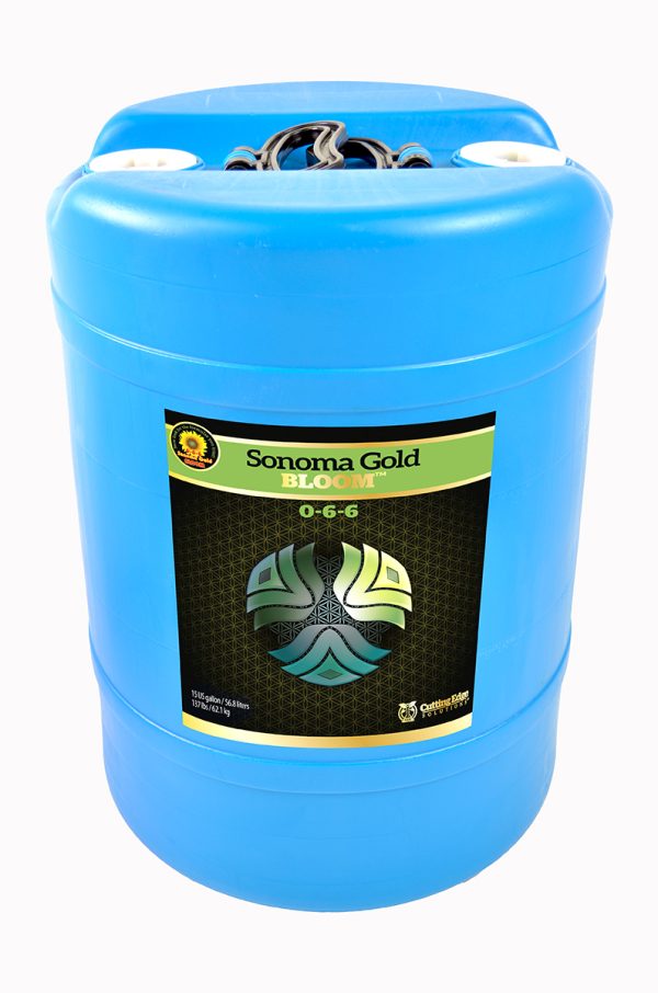 Ces3337 1 - cutting edge solutions sonoma gold bloom, 15 gal