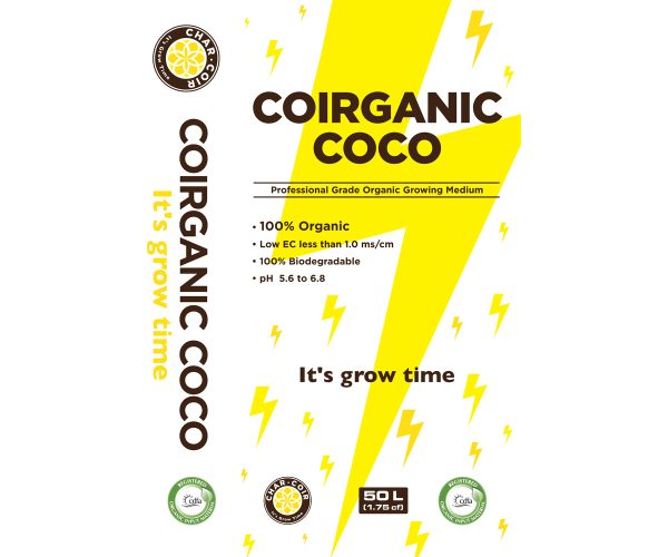 Chcorg50l 1 - char coir coirganic coco, 50 l