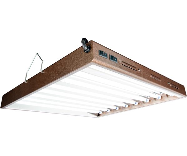 Flp28 1 - agrobrite designer t5 192w 2' 8-tube fixture with lamps