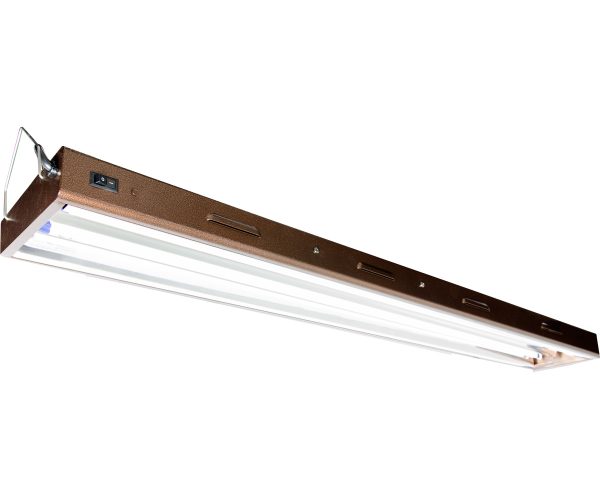 Flp42 1 - agrobrite designer t5 108w 4' 2-tube fixture with lamps