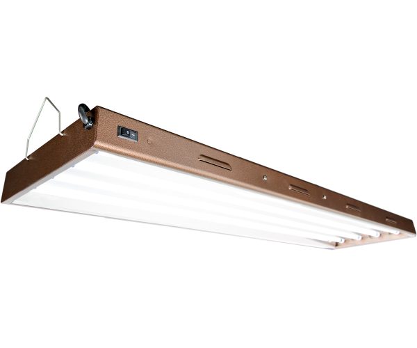 Flp44 1 - agrobrite designer t5 216w 4' 4-tube fixture with lamps