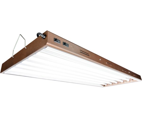 Flp46 1 - agrobrite designer t5 324w 4' 6-tube fixture with lamps