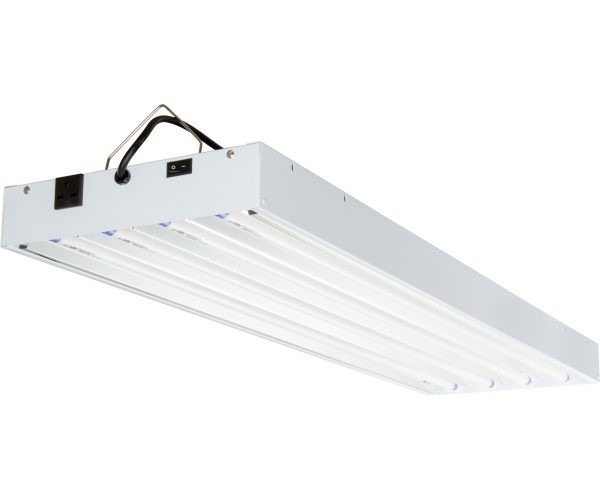 Flt44240 1 - agrobrite t5 216w 4' 4-tube fixture with lamps, 240v