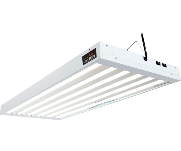 Flt46 1 - agrobrite t5 324w 4' 6-tube fixture with lamps