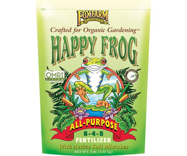 Fx14620 1 - foxfarm happy frog® all-purpose fertilizer, 4 lb bag