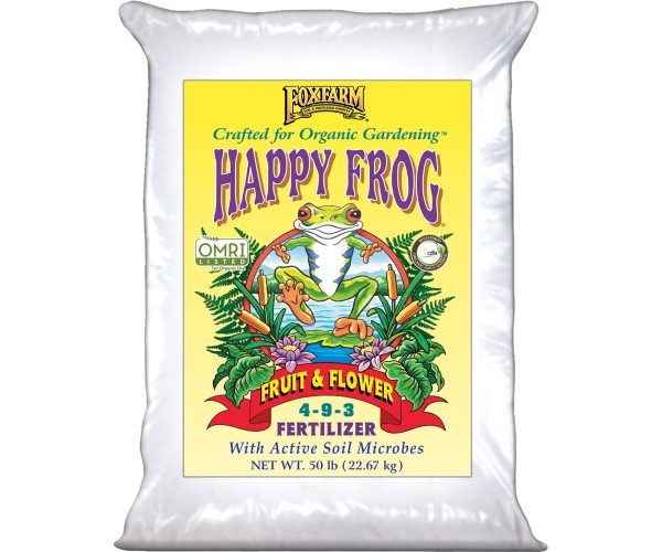 Fx14655 1 - foxfarm happy frog® fruit & flower fertilizer, 50 lb bag