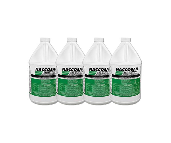 Gr4031hz 1 - grow more naccosan disinfectant cleaner, case of 4 gallons