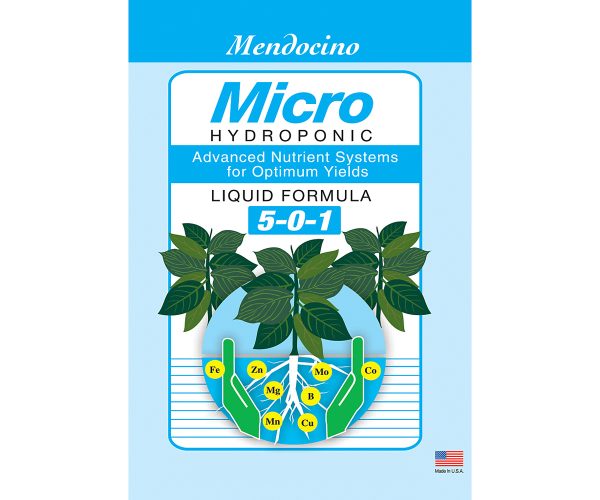 Gr9607 1 - grow more mendocino micro 5-0-1, 1 gal