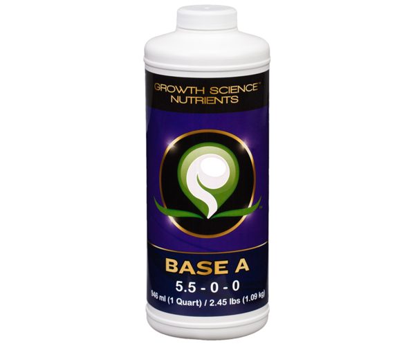 Gscbaq 1 - growth science nutrients base a, 1 qt