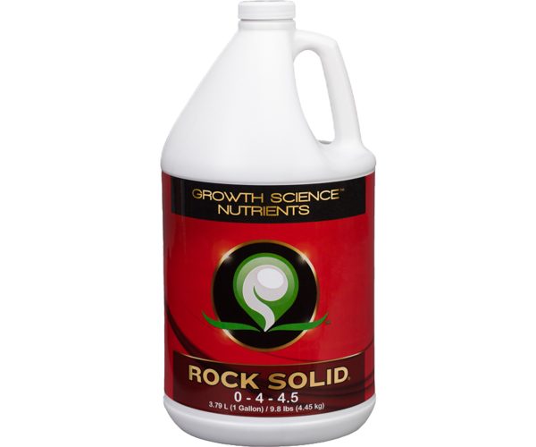 Gscrsg 1 - growth science nutrients rock solid, 1 gal