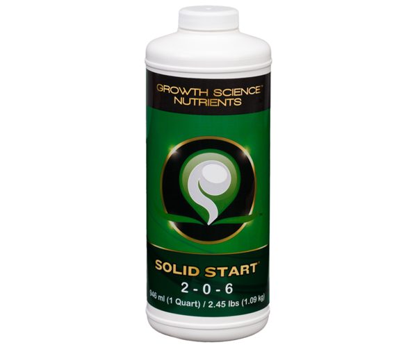 Gscssq 1 - growth science nutrients solid start, 1 qt