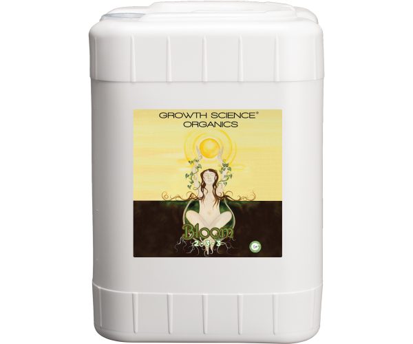 Gsoob6g 1 - growth science organics bloom, 6 gal