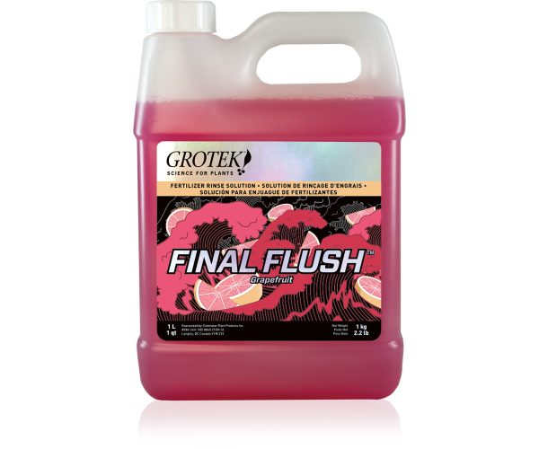 Gtffgf1l 1 - grotek final flush grapefruit, 1 l