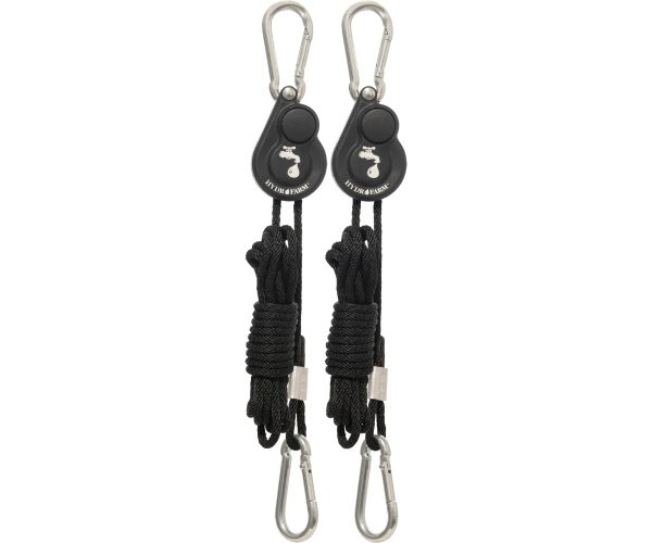 Hlh1002 1 - hydrofarm light riser hanging system w/push button release, 1/8"