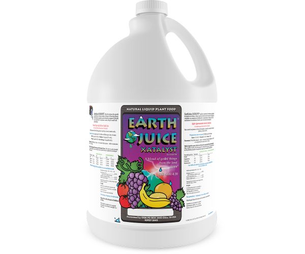 Hoj31962ca 1 - earth juice xatalyst, 1 gal