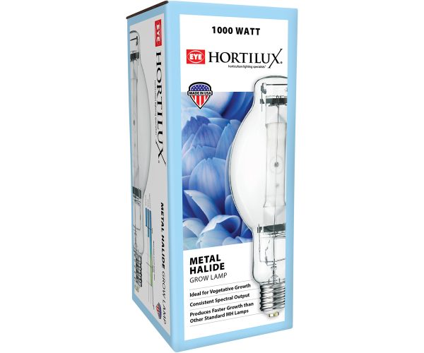 Hx53967 1 - hortilux metal halide (mh) lamp, 1000w, bt37 small, universal