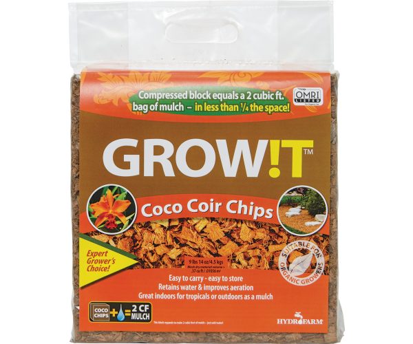 Jscc2 1 1 - grow! T organic coco coir planting chips, block