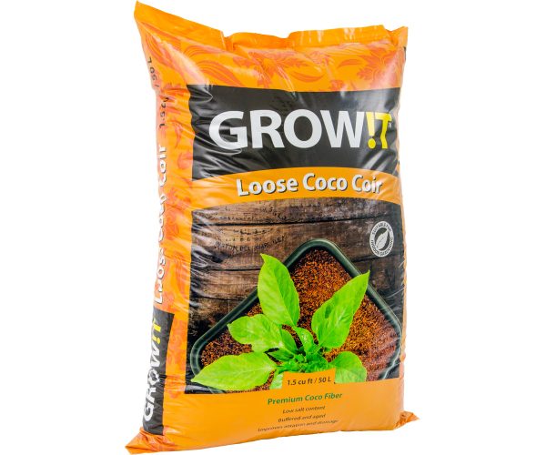 Jscmix15 1 - grow! T coco coir, loose, 1. 5 cu ft