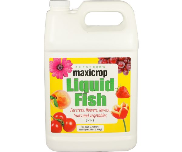 Mcfishgal 1 - maxicrop liquid fish, 1 gal