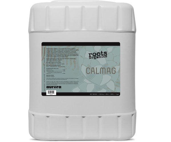 Rocm5g 1 - roots organics calmag, 5 gal