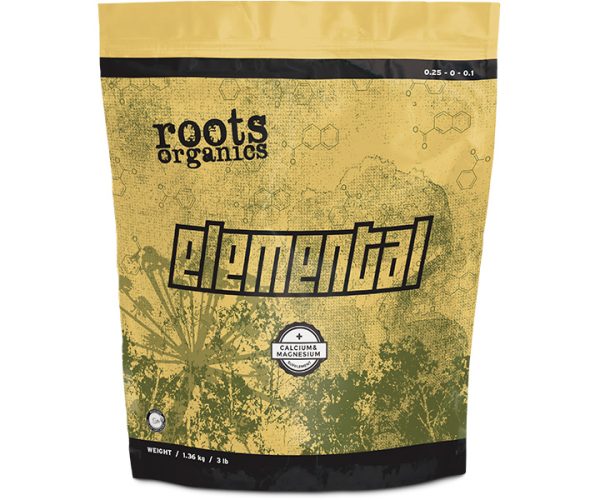 Roel3 1 - roots organics elemental, 3 lbs