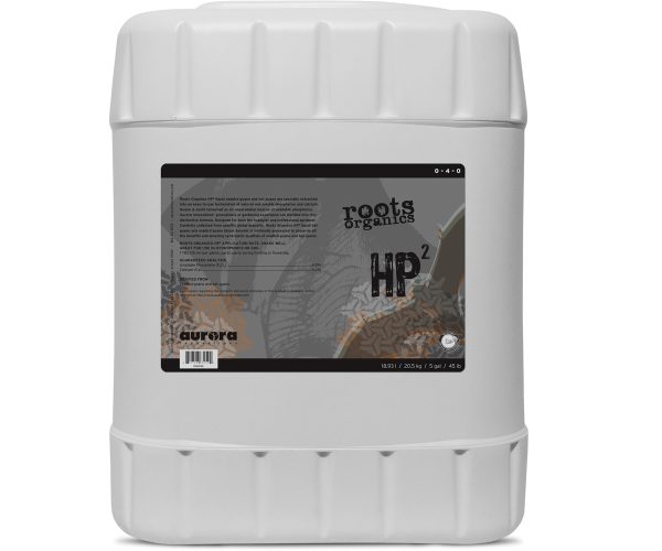 Rohp5g 1 - roots organics hp2 0-4-0 liquid guano, 5 gal