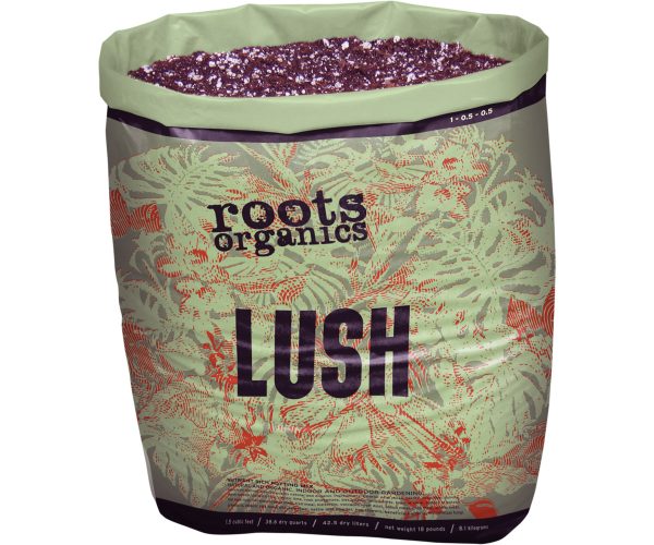 Rol15 1 - roots organics lush potting soil, 1. 5 cuft