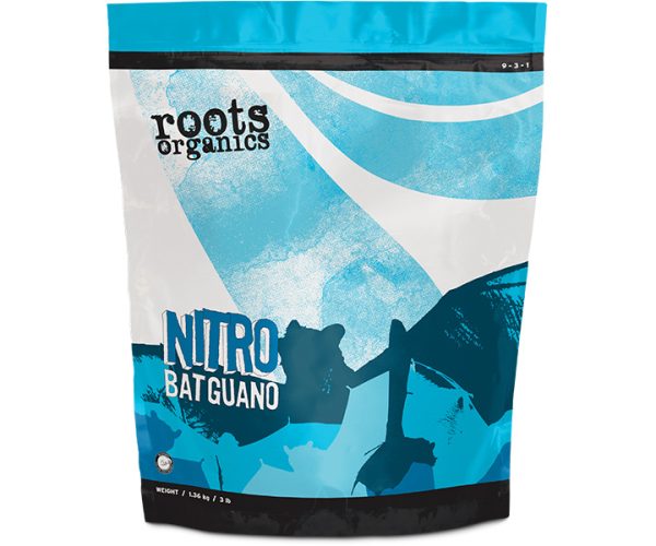 Ronb3 1 - roots organics nitro bat guano, 3 lbs