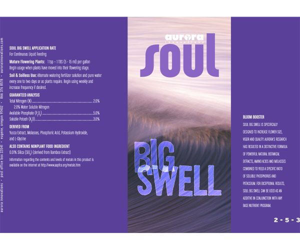 Rossbs15g 1 - soul big swell, 15 gal
