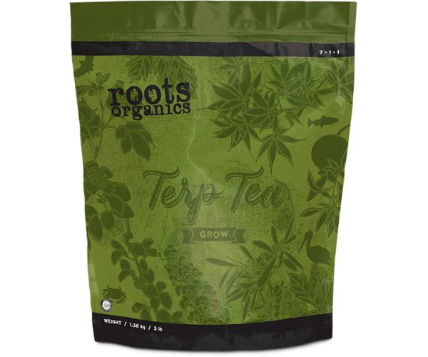 Rottg3 1 - roots organics terp tea grow, 3 lb