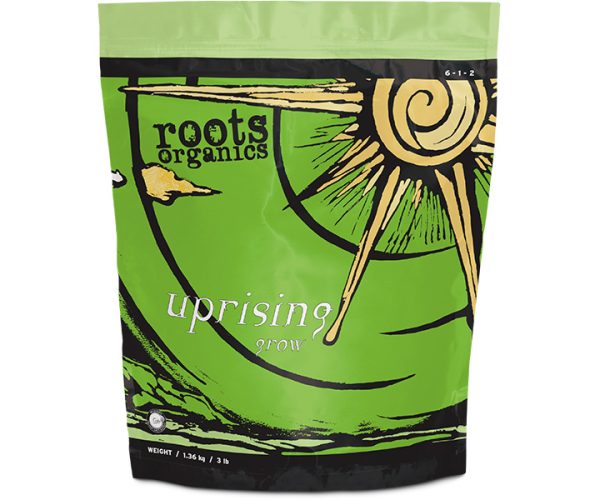 Roug3 1 - roots organics uprising grow, 3 lbs