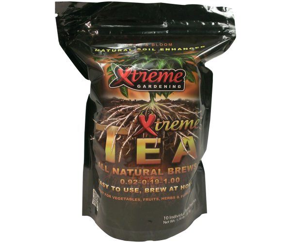 Rt8100 1 - xtreme tea brews individual pouches, 80 g & microbe food packs, 7 g (10 each)