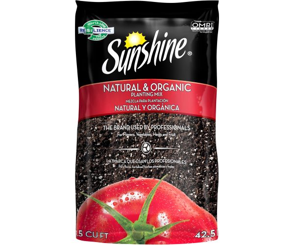 Sugrom1. 5 1 - sungro horticulture organic planting mix, 1. 5 cu ft