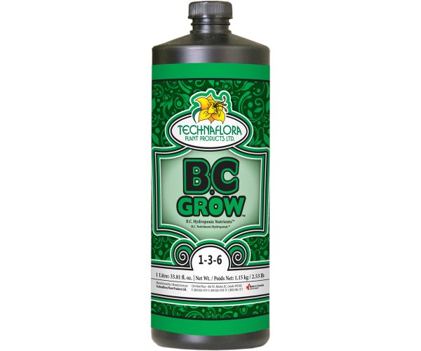 Tfbcgr1l 1 - technaflora b. C. Grow, 1 l