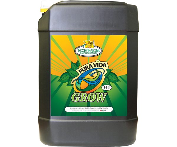 Tfpvg20l 1 - technaflora pura vida grow, 20 l